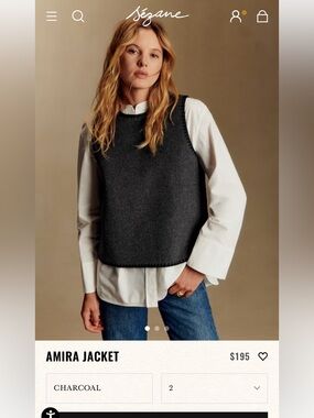 SEZANE AMIRA JACKET
